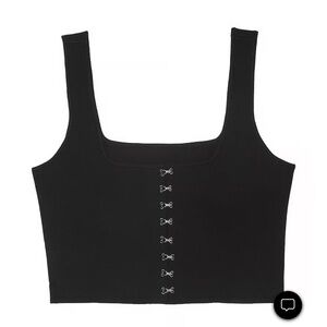 Atelier Victoria's Secret X Altuzarra Fine-Knit Hook & Eye Tank Top